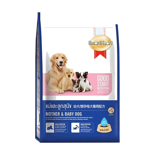 SmartHeart Mother & Baby Dry Dog Food – 1.3kg pack front