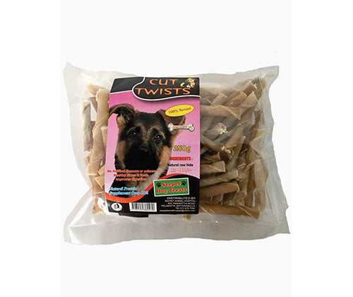Seepet Dog Bites - Cut Twists 250G