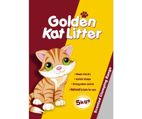 Golden Kat (Cat) Litter - 5Kg
