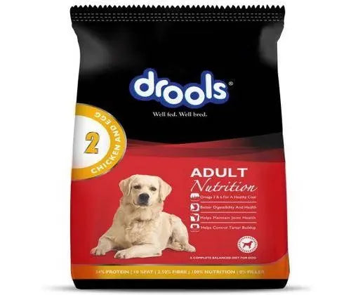 Drools Adult Dog Food Chicken and Egg 15Kg
