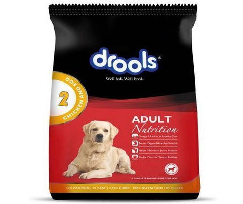 Drools  Adult Dog Food Chicken and Egg 3Kg  no I