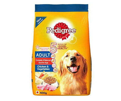 PEDIGREE® Adult Chicken, Rice and Vegetable Dry Food – 370 g