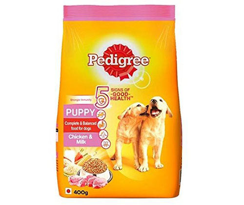 PEDIGREE® Puppy Chicken and Milk Dry Food – 370 g