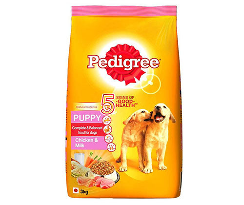 PEDIGREE® Puppy Chicken and Milk Dry Food – 2.8 kg