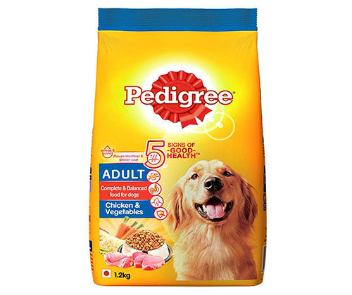 PEDIGREE® Adult Chicken, Rice and Vegetable Dry Food – 1 kg