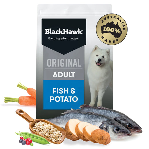 BlackHawk Adult Dog – Fish & Potato 20kg