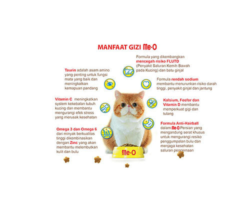 Me-O Tuna Flavoured Cat Food 450g