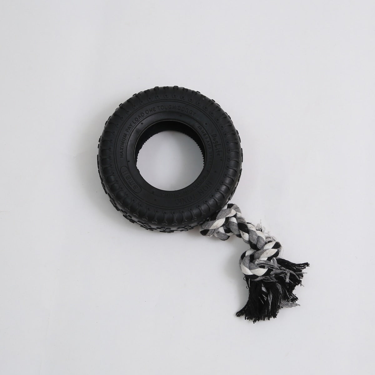 Tire with Rope Toy for Dogs pack front