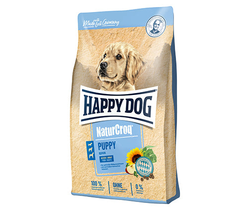 Happy Dog NaturCroq Puppy pack front