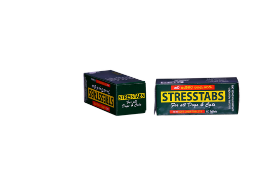 STRESSTABS Calcium & Phosphorus Supplements For Dogs & Cats - 60 Tablets