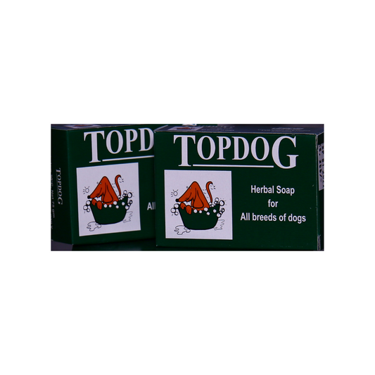Top Dog Herbal Soap - 75g pack front