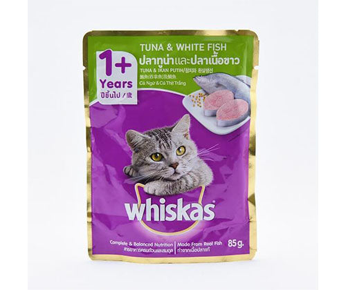 Whiskas Tuna & White Fish 85g - Adult Cat