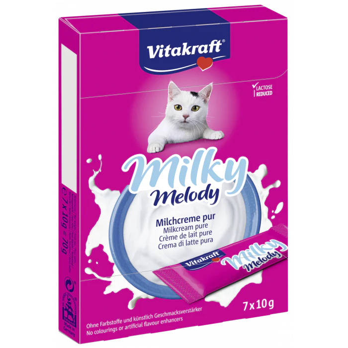 Vitakraft Cat Milky Melody Pure 70g pack front