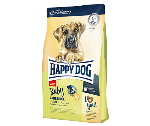 Happy Dog Baby Giant Lamb & Rice pack front