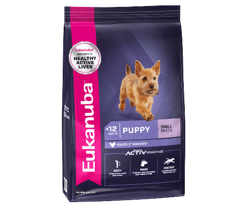 Eukanuba Puppy Small Breed 1Kg pack front