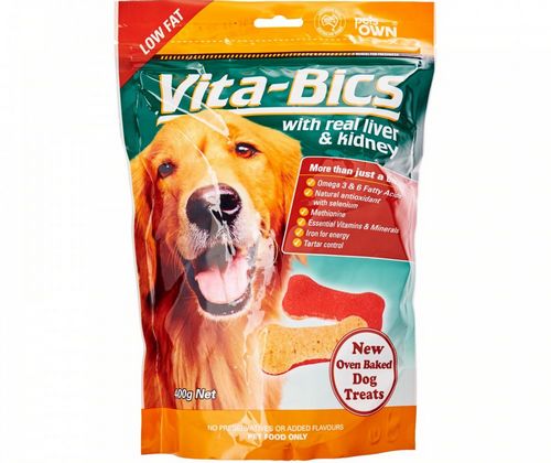 Vita-Bics Liver & Kidney 400g Pack - Dog Treats