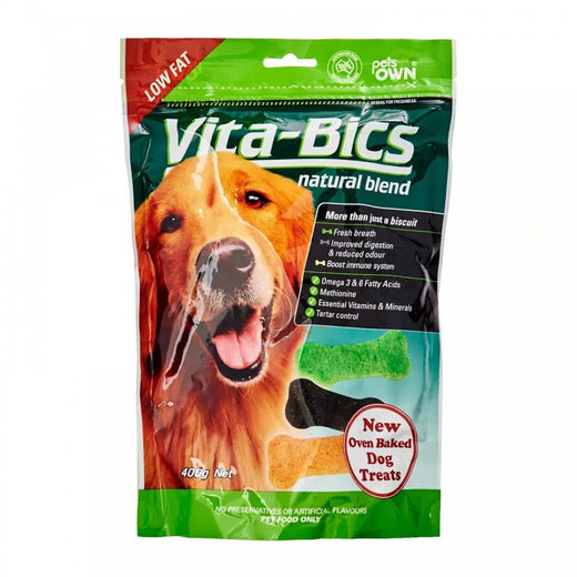 Pets Own Vita Bics Natural Blend Biscuits – 400g